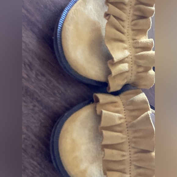 Seychelles sunny yellow suede sandals - Picture 4 of 6